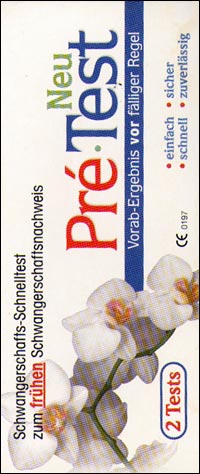 Pré-Test Verpackung